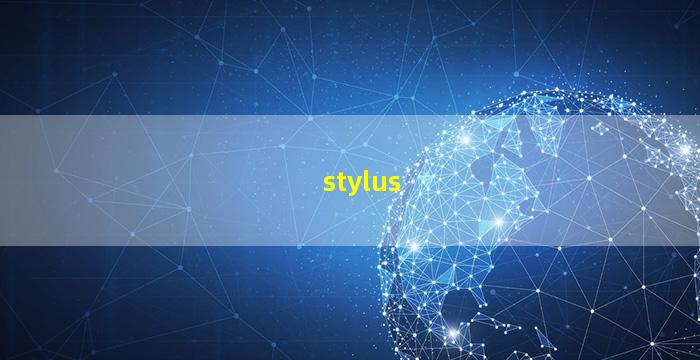 stylus